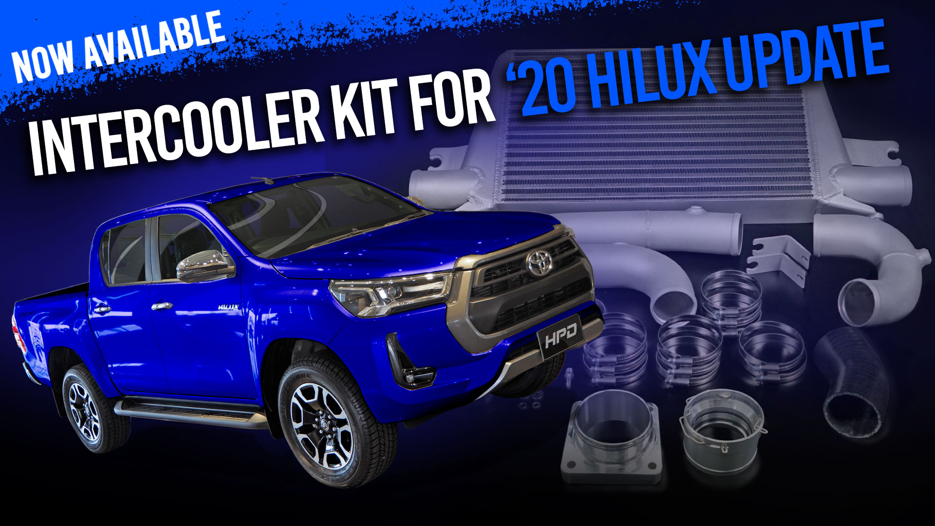 Intercooler Kit for 2020 Update Hilux 