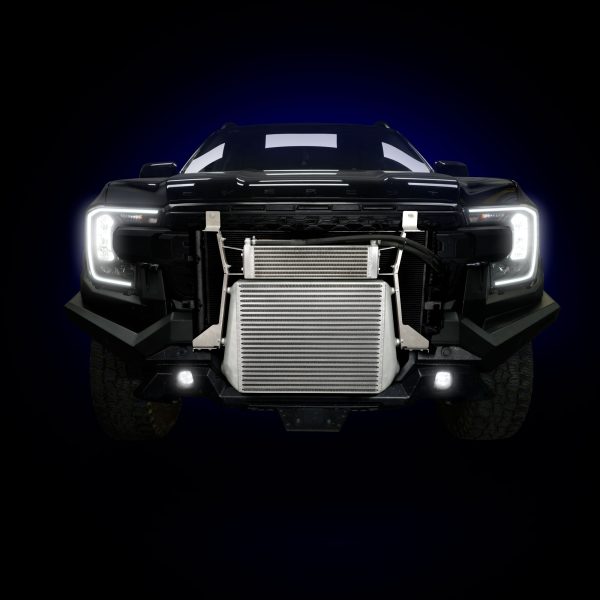 Next Gen Ranger showing the High Performance Diesel (HPD) intercooler and transcooler kit