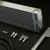 Nissan D27 Navara 2026 transmission cooler kit with 50mm thick cooling core and CNC machined billet alloy end tanks