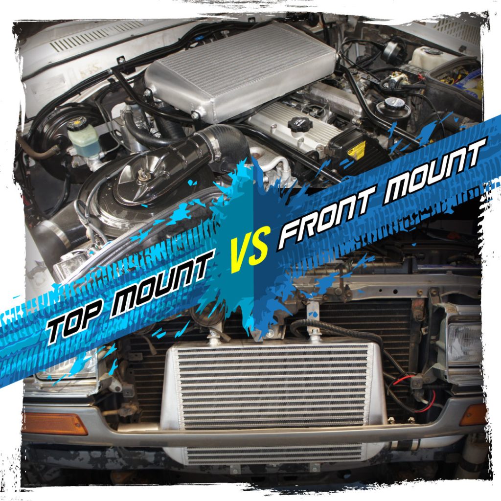 top mount vs front mount intercooler
