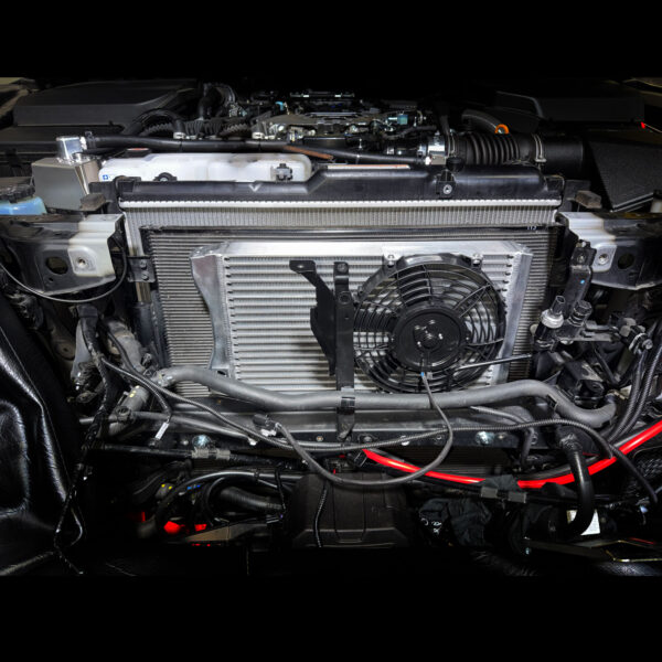 Toyota Landcruiser 300 Series Intercooler Heat Exchanger with thermo fan to suit models built from October 2025 onwards